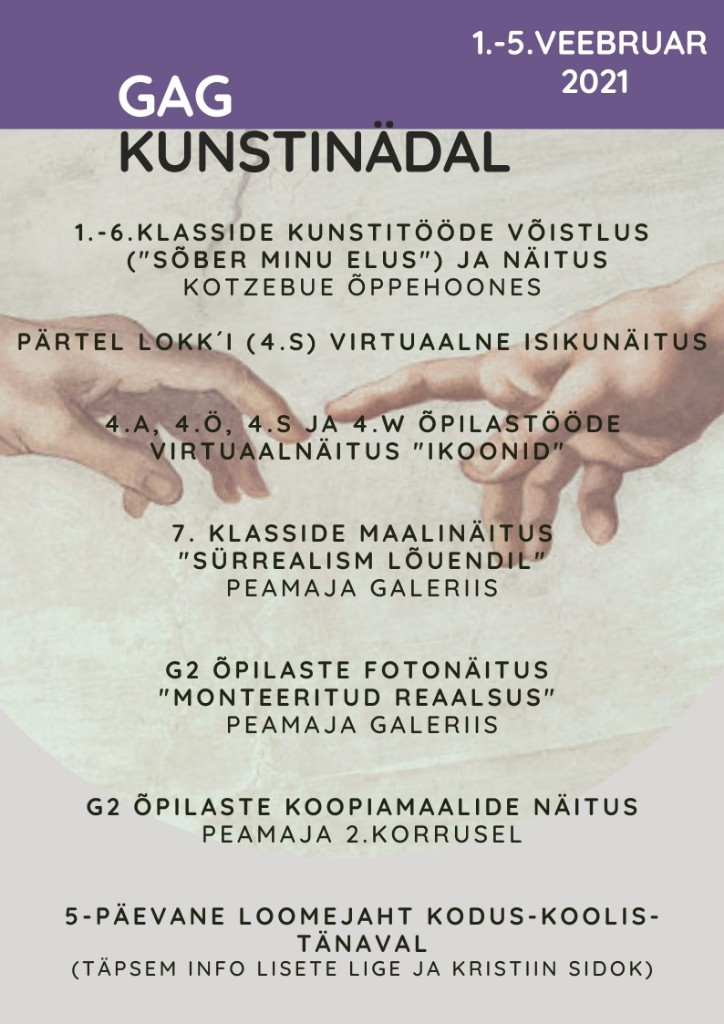 Read more about the article GAG kunstinädal