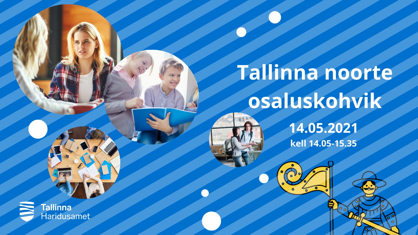 Read more about the article Haridusamet kutsub Tallinna päeva raames osaluskohvikusse, orienteeruma ja giidituuridele