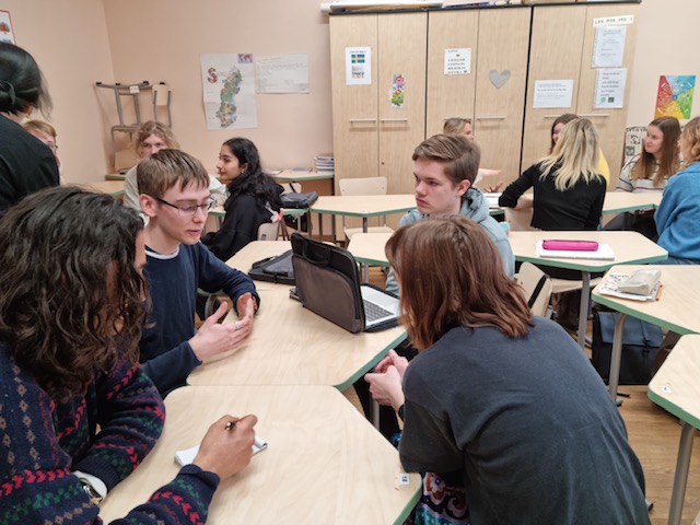 Read more about the article GAGd külastasid meie sõpruskooli Rudbeckianska Gümnaasiumi õpilased Västeråsist Rootsist.