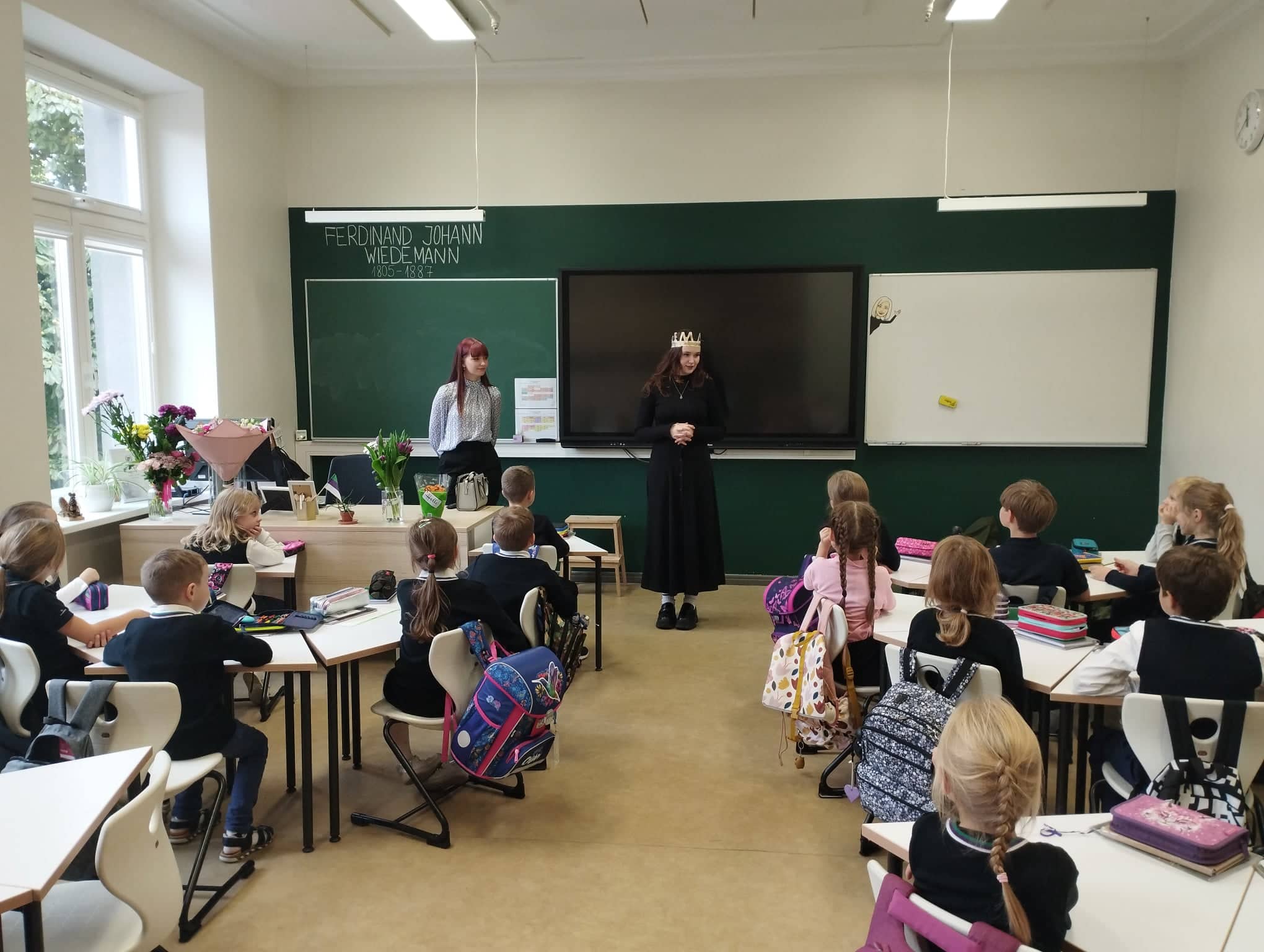 Read more about the article Gustav Adolfi Gümnaasiumi koolipere tähistas õpetajate päeva.