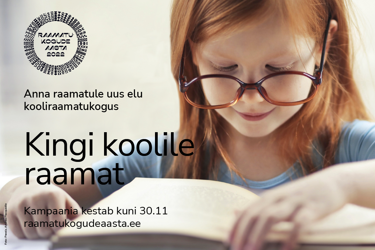 Read more about the article Kampaania “Kingi koolile raamat”.