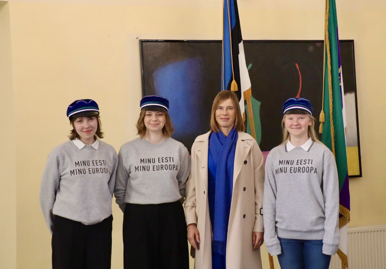 Read more about the article Gustav Adolfi Gümnaasiumit külastas Kersti Kaljulaid