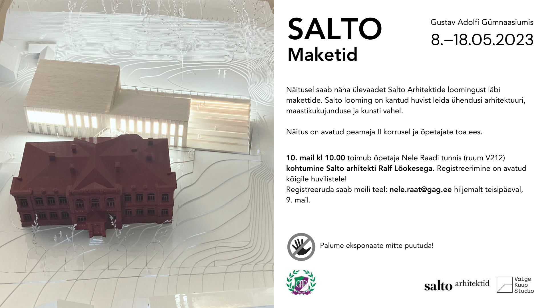 Read more about the article Arhitektuuribüroo Salto maketinäitus