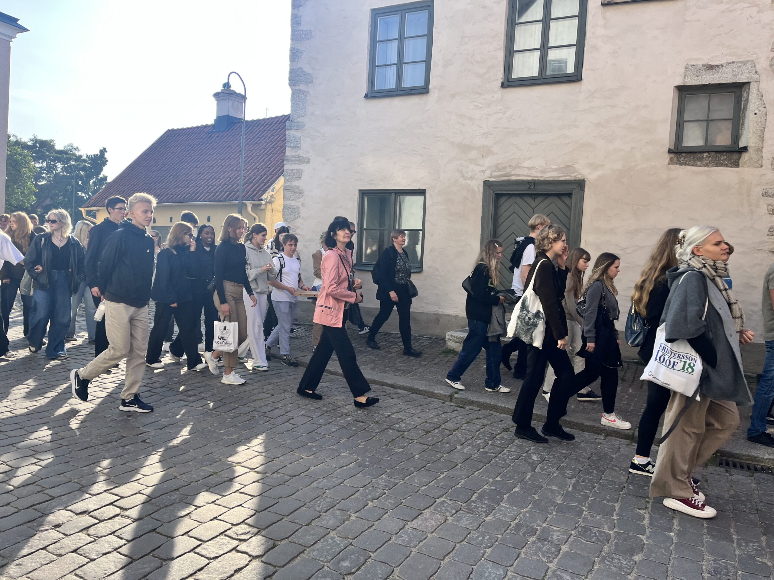 Read more about the article GAG rootsi keele õppesuuna õpilased viibisid Nordplus projektiga Stockholmis ja Gotlandil