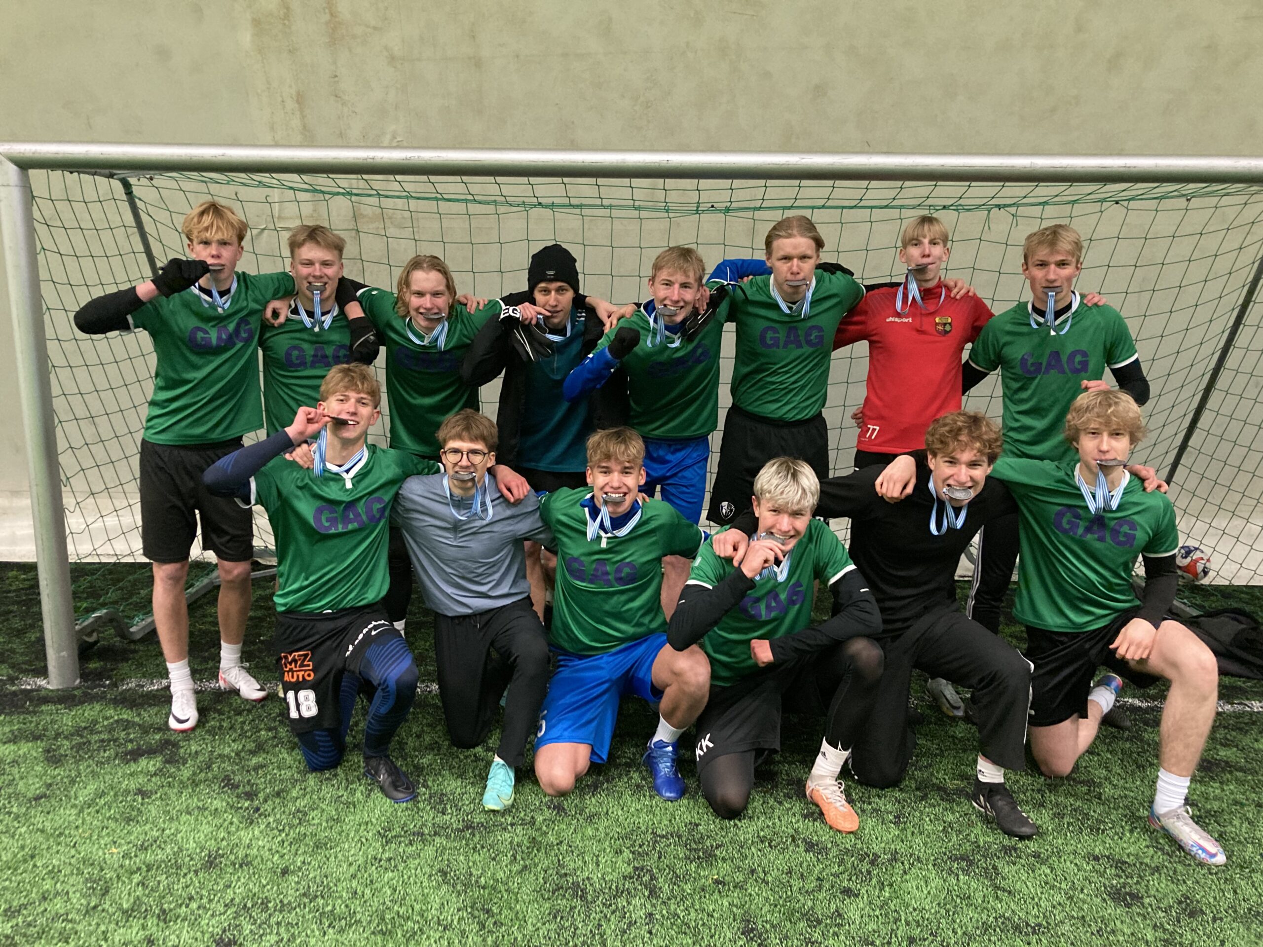 Read more about the article GAG saavutas Tallinna koolinoorte jalgpalli meistrivõistlustel II koha