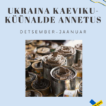 Küünalde jääkide ning väikeste konservtoodete purkide kogumine Ukraina abistamiseks