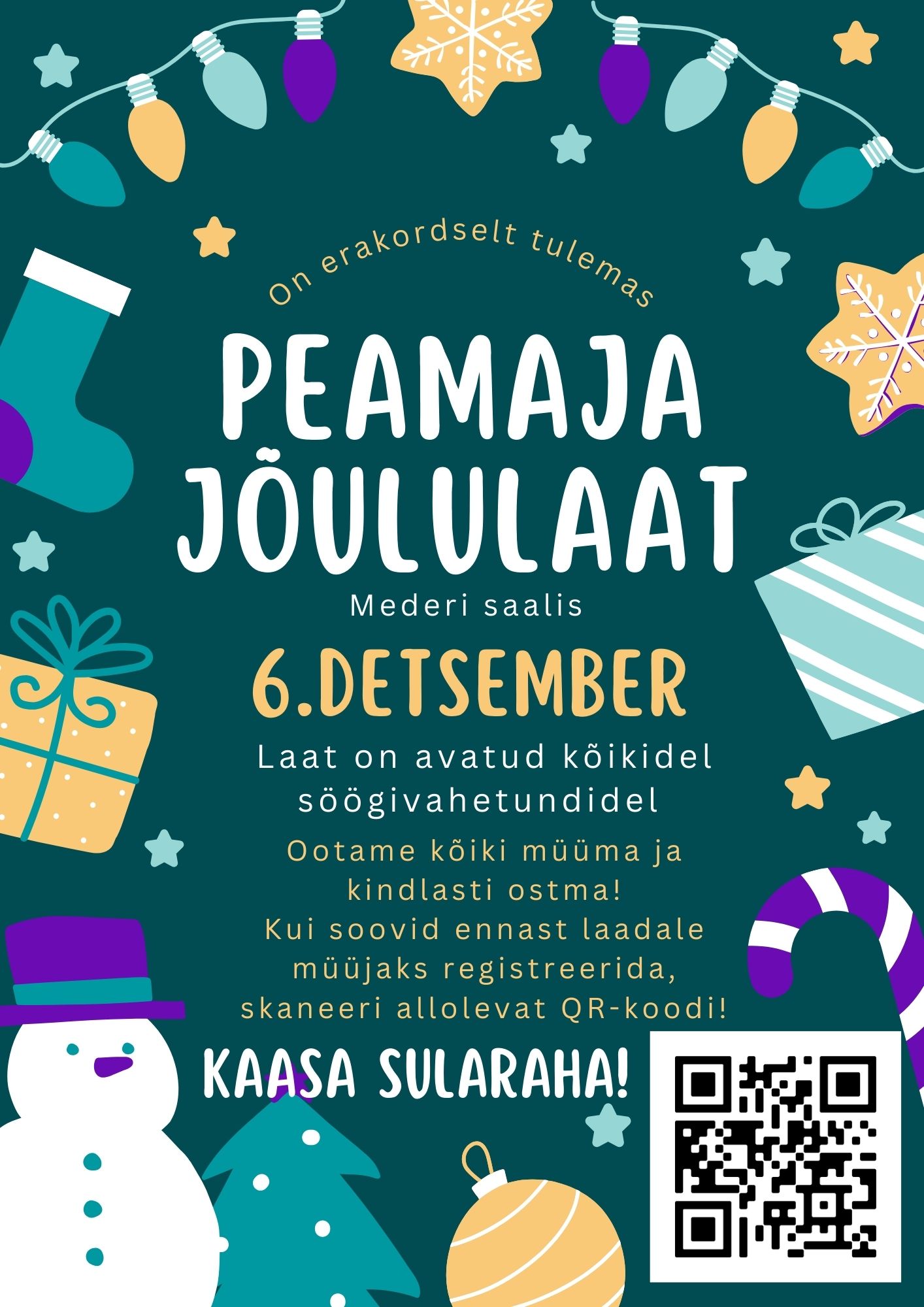 Read more about the article Jõululaat peamajas
