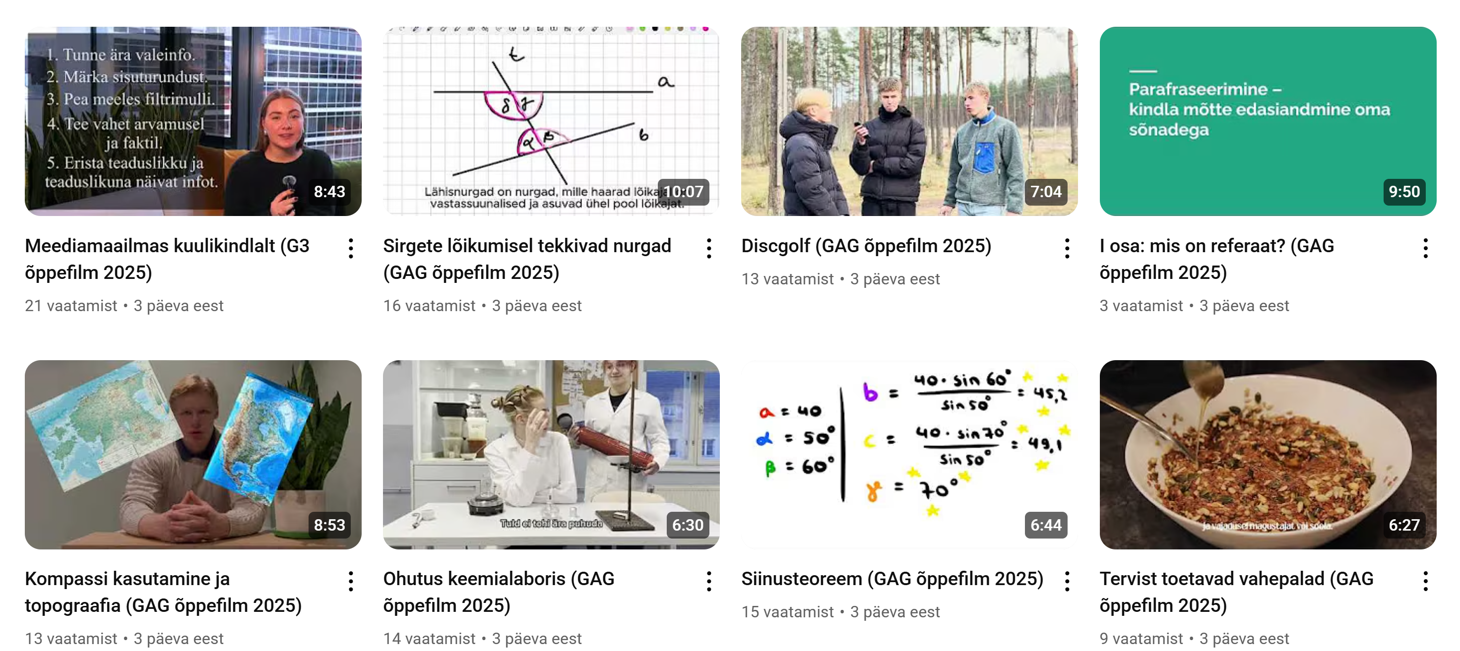 Read more about the article G3 õpilased kinkisid koolile 44 õppefilmi