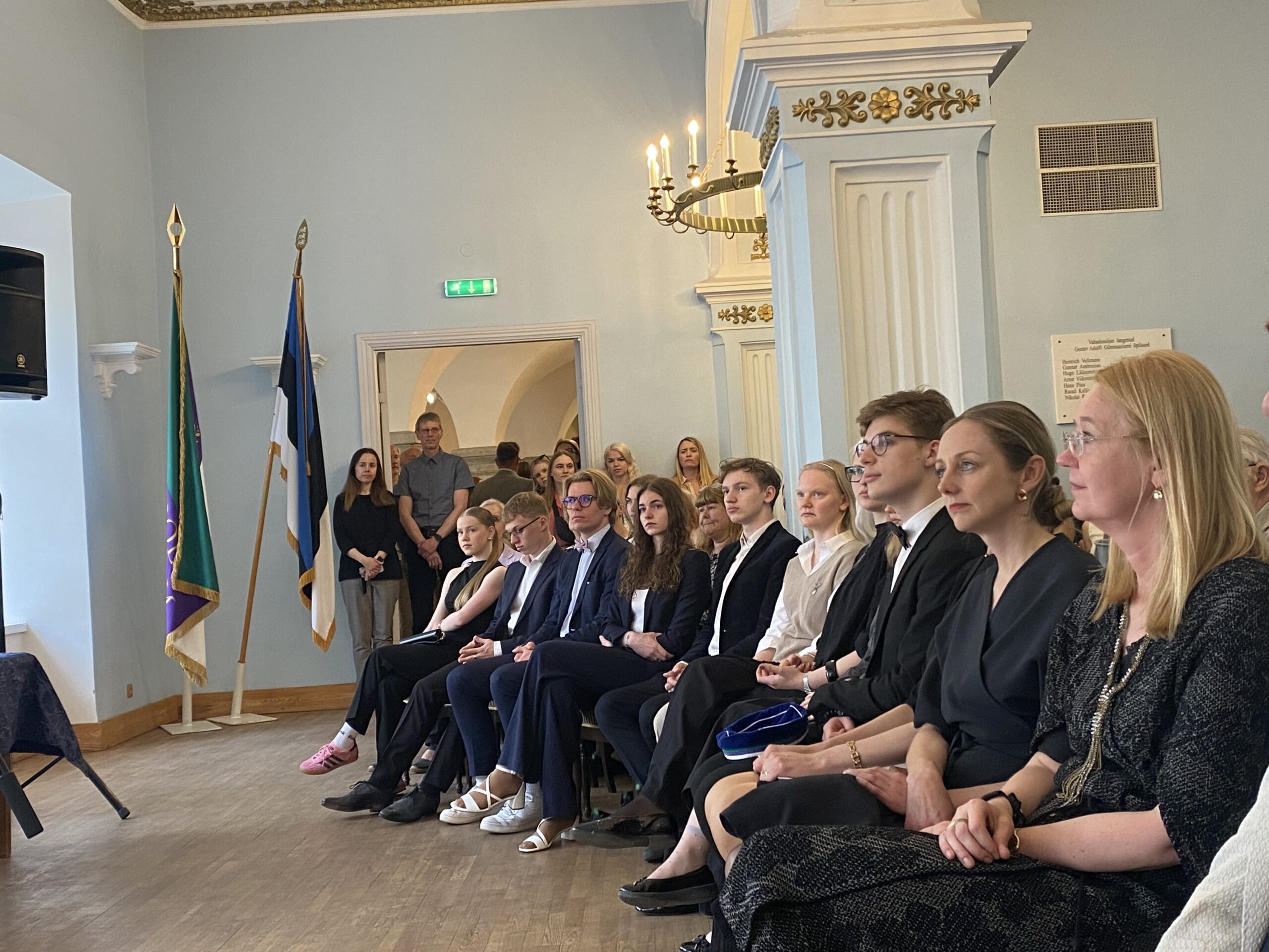 Read more about the article 6. juunil toimunud Gustav Adolfi Gümnaasiumi vilistlasõhtul jagati traditsioonilisi tunnustusi