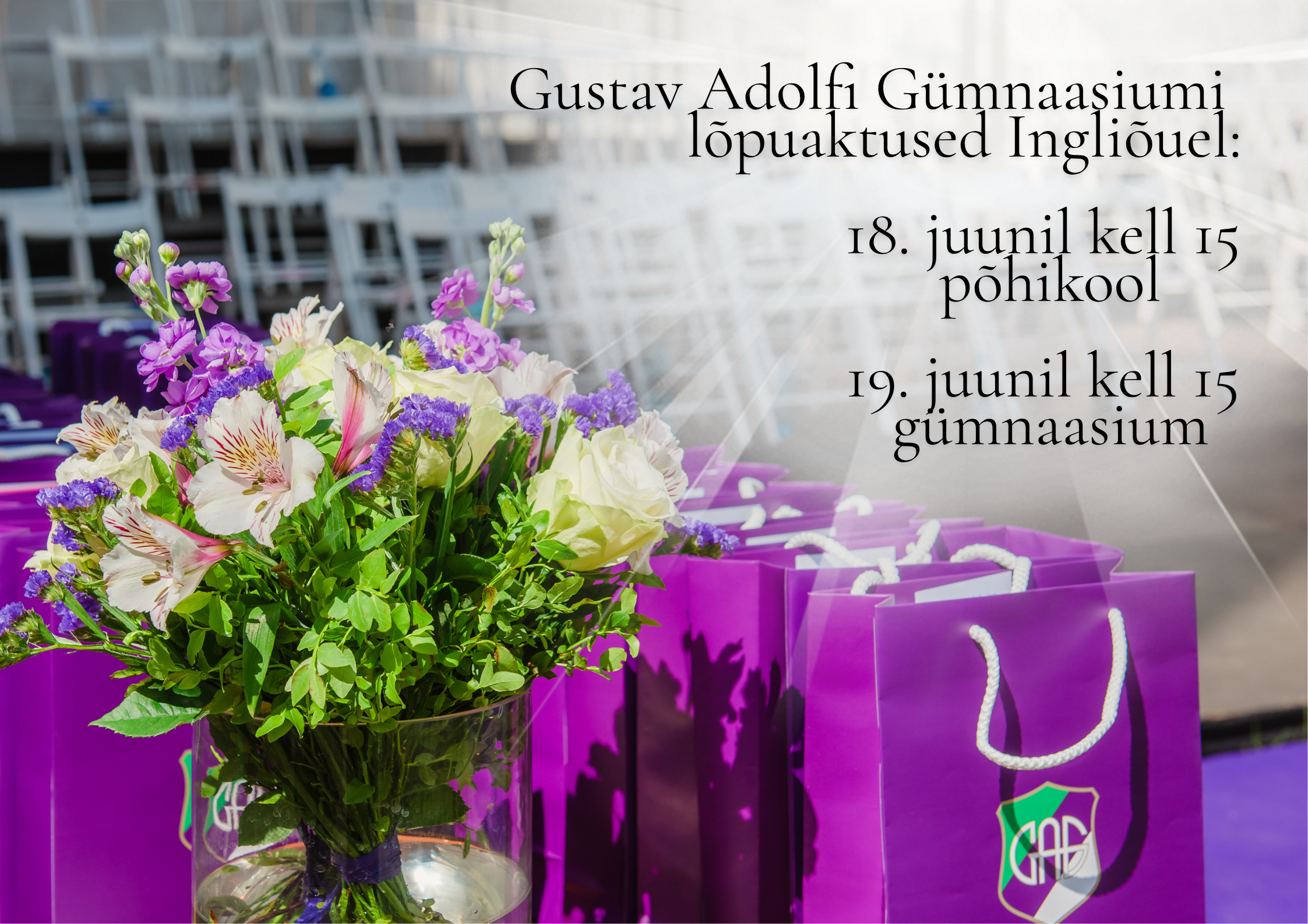 Read more about the article Gustav Adolfi Gümnaasiumi lõpuaktused
