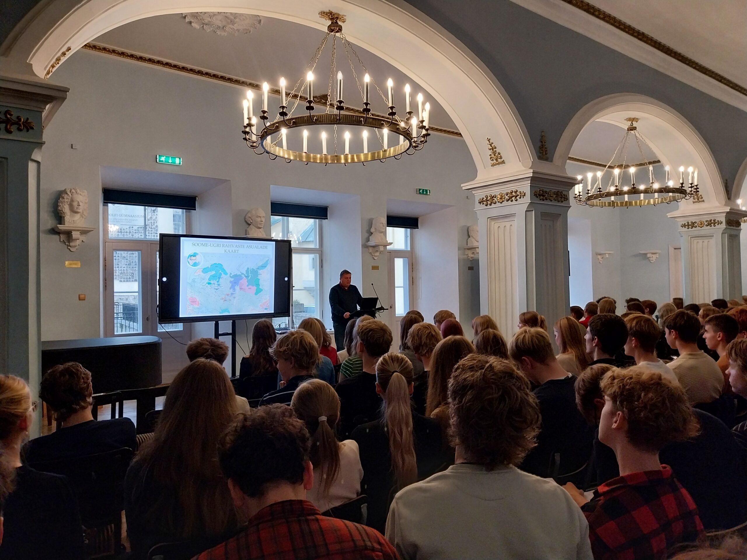 Read more about the article Hõimupäeva tähistamine Gustav Adolfi Gümnaasiumis